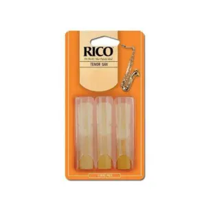 Rico by D'Addario Tenor Sax Reeds | Strength 2.5 | 3-pack