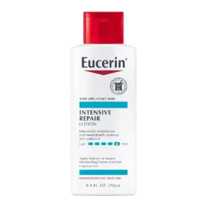 Eucerin Intensive Repair Body Lotion for Very Dry | Flaky Skin with Alpha Hydroxy | 8.4 fl Ounce | 1