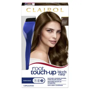 Clairol Nice 'n Easy Root Touch-Up Permanent Hair Color | Medium Brown | 5