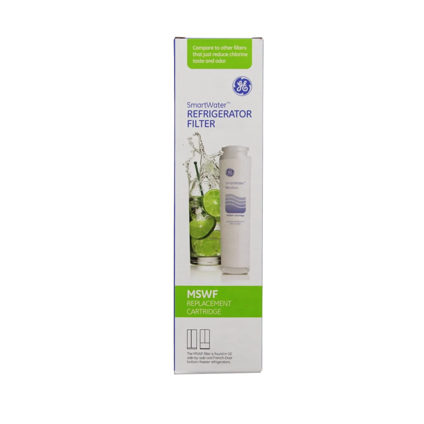 GE MSWF SmartWater Refrigerator Water Filter (Premium Edition)