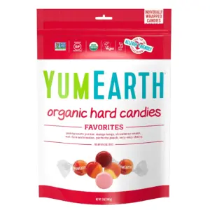 YumEarth Organic Gluten Free and Vegan Favorite Fruits Hard Candy | 13 Ounce