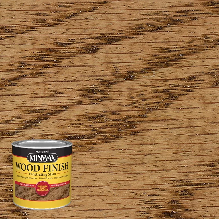 Minwax 222404444 Wood Finish Stain | Special Walnut | 1/2 Pint | (1 Piece | 1 Pack)