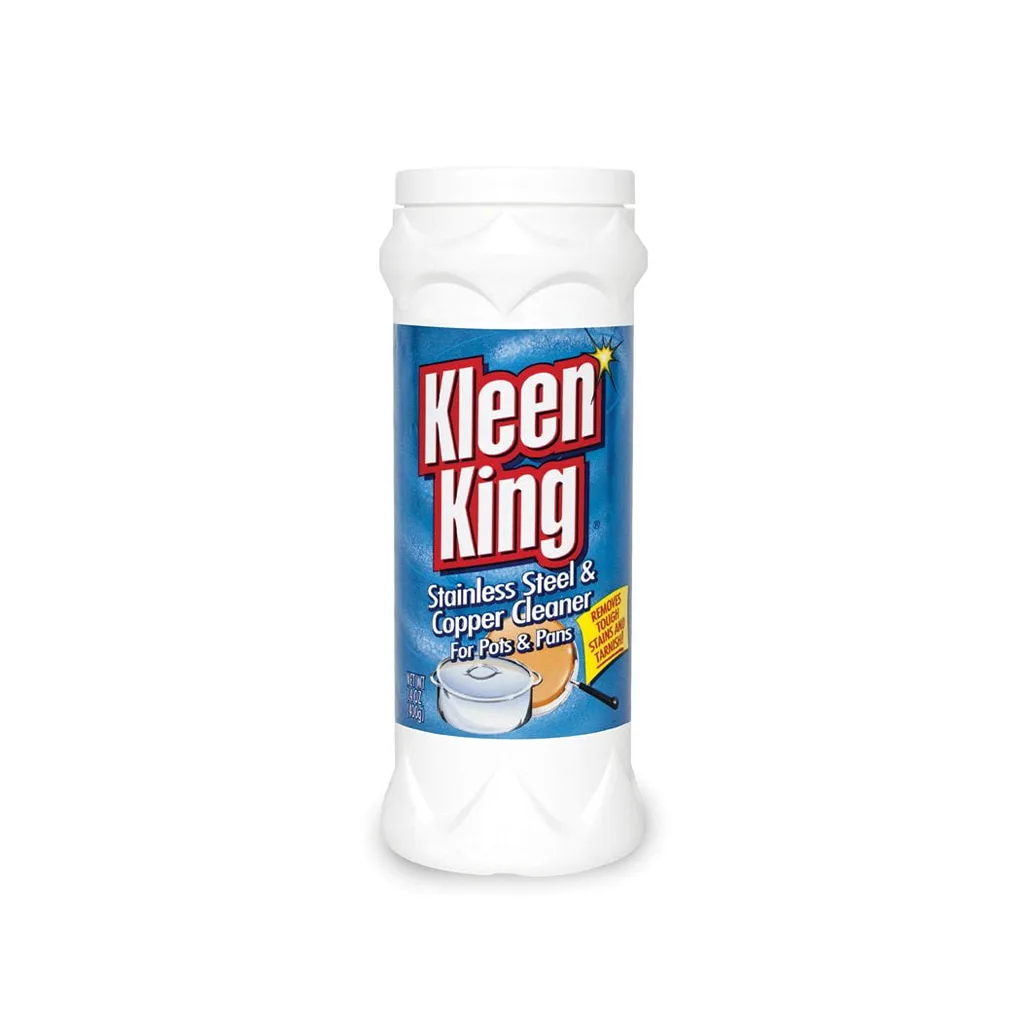 King Kleen Stainless Steel Cookware Cleaner & Copper Cleaner (14 Ounce