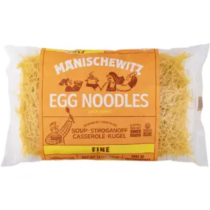 Manischewitz Fine Egg Noodles | 12 Ounce | Single