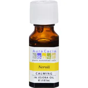 Aura Cacia Neroli Essential Oil with Jojoba Oil .5 Fl Ounce