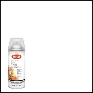 Krylon I00500A07 Krylon Triple-Thick Crystal Clear Glaze Clear High Gloss 12 Ounce Spray Paint | Multi-Surface | (1 Piece | 1 Pack) | Single
