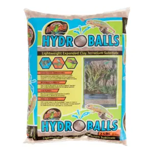 Zoo Med HydroBalls Expanded Clay Terrarium Substrate | 2.5 Lb