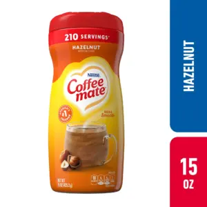 Coffee mate Hazelnut Powder Coffee Creamer | 15 Ounce | Single
