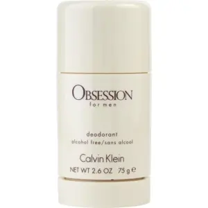 Calvin Klein Obsession Alcohol Free Deodorant Stick for Men | 2.6 Ounce