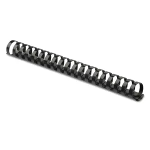Fellowes 19-ring Plastic Comb Binding | Black | 10 / Pack (Quantity) | Single