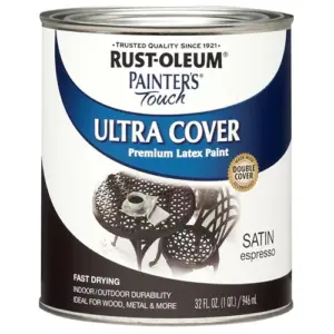 Qt Espres Sat Ltx Paint | Rust-Oleum | 242018 | 1 | qt rust-oleum