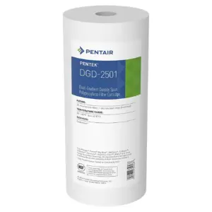 Pentair/Pentek Filter Cartridge,1 micron,9 7/8 H 155359-75 (Premium Edition)