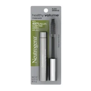 Neutrogena Healthy Volume Lash-Plumping Mascara | Black 02 | 0.21 Ounce