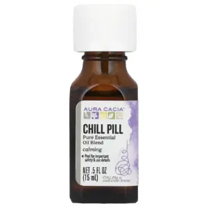 Aura Cacia Chill Pill Essential Oil Blend .5 Ounce