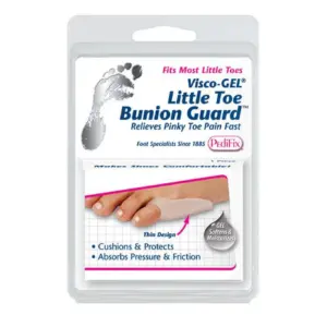 Pedifix Visco-GEL Little Toe Bunion Guard (Tailor's) | OSFM Little Toes | Each | Little Toe Bunion Guard (Tailor's) | 1 Count (Pack of 1)