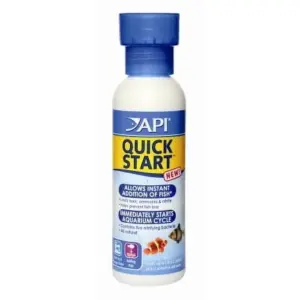 API Quick Start | Freshwater & Saltwater Aquarium Nitrifying Bacteria | 4 Ounce