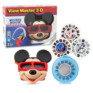 Mickey Mouse View Master Deluxe Edition: 3 Reels with Case (Premium Edition)