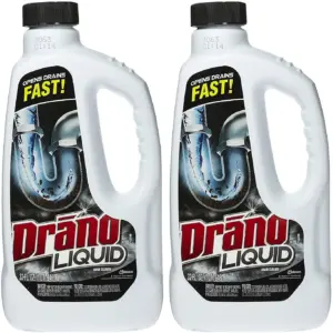 Drano Liquid Clog Remover | Regular Formula | 32 Ounce | 2 Pack