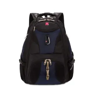 SwissGear 1900 ScanSmart Backpack fits up to 17 Laptop Black 19002215 (Premium Edition)