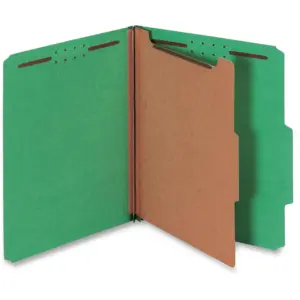 Pendaflex | PFX23733P | 1-Divider Classification Folders | 10 / Box | Dark Green