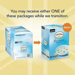Twinings Pure Camomile Tea | Keurig K-Cups | 24 Count