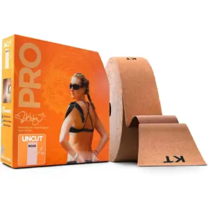 KT Tape PRO Jumbo Synthetic Kinesiology Tape Roll (Stealth Beige) | 125 Feet Uncut Roll