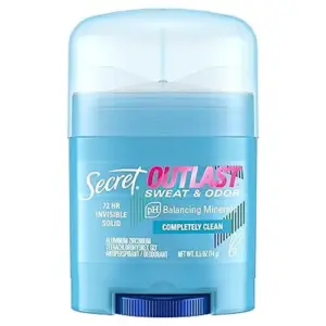 Secret Outlast Antiperspirant Deodorant for Women | Sweat and Odor Protection Travel Size | 0.5 Ounce(Pack of 2)