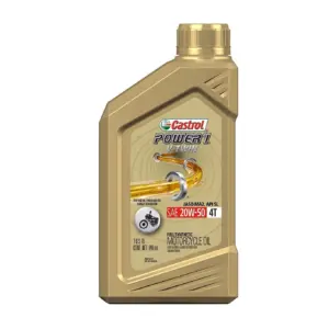 Castrol Power 1 4T 5W-40 Full Synthetic Motorcycle Oil | 1 Quart | Case of 6
