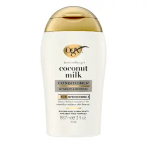 OGX Nourishing + Coconut Milk Moisturizing Conditioner | 3 fl. Ounce