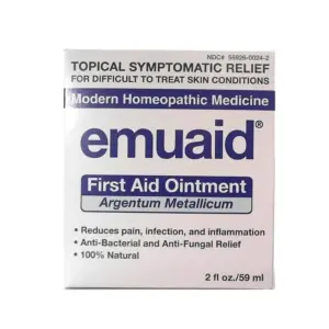 Emuaidmax First Aid Ointment for Skin Relief | Regular Strength | 2 Ounce