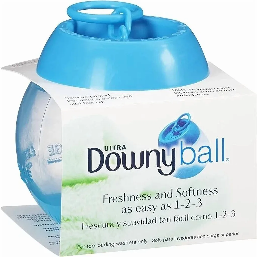 Downy Liquid Fabric Softener Dispenser Ball for Laundry | 1 Count | Unscented