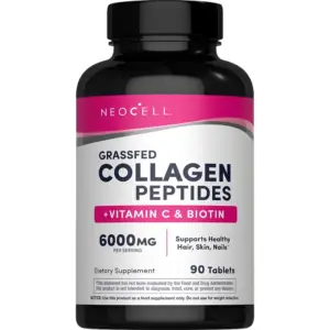 NeoCell Grassfed Collagen Peptides +Vitamin C and Biotin 6000mg 90 Tablets