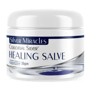 Silver Miracles Colloidal Silver Healing Salve | 1 Ounce