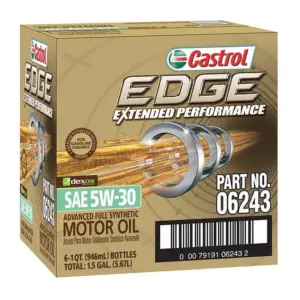 Castrol Power 1 4T 5W-40 Full Synthetic Motorcycle Oil | 1 Quart | Case of 6