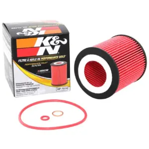 K&N Premium Oil Filter: Designed to Protect your Engine: Fits Select BMW Vehicle Models (See Product Description for Full List of Compatible Vehicles) | HP-7014 Fits select: 2007-2016 BMW 328