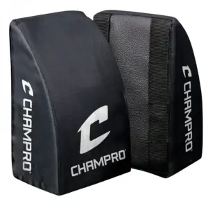 Champro Sport Knee Relievers For Youth Catchers | Black