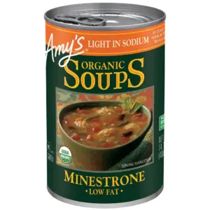 Amy's Organic Minestrone Soup 14.1 Ounce | Single