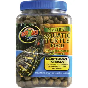 Zoo Med Aquatic Turtle Food Maintenance Formula Dry Food 6.5 Ounce