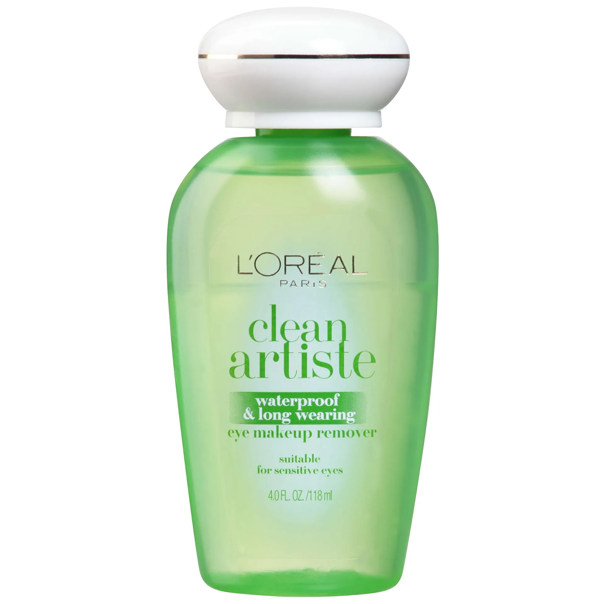 L'Oreal Paris Clean Artistle Waterproof & Long Wearing Eye Makeup Remover | 4 fl Ounce
