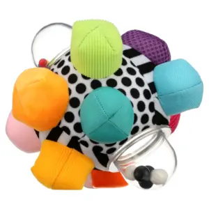 Sassy Bumpy Ball Developmental Baby Toy Inspires Motor Skills | 6 Months & Up