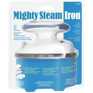 Dritz Mighty Travel Steam Iron Mini Iron for Quilting | Crafts and Sewing | Compact Portable Travel Steamer for Home and On-the-Go Use