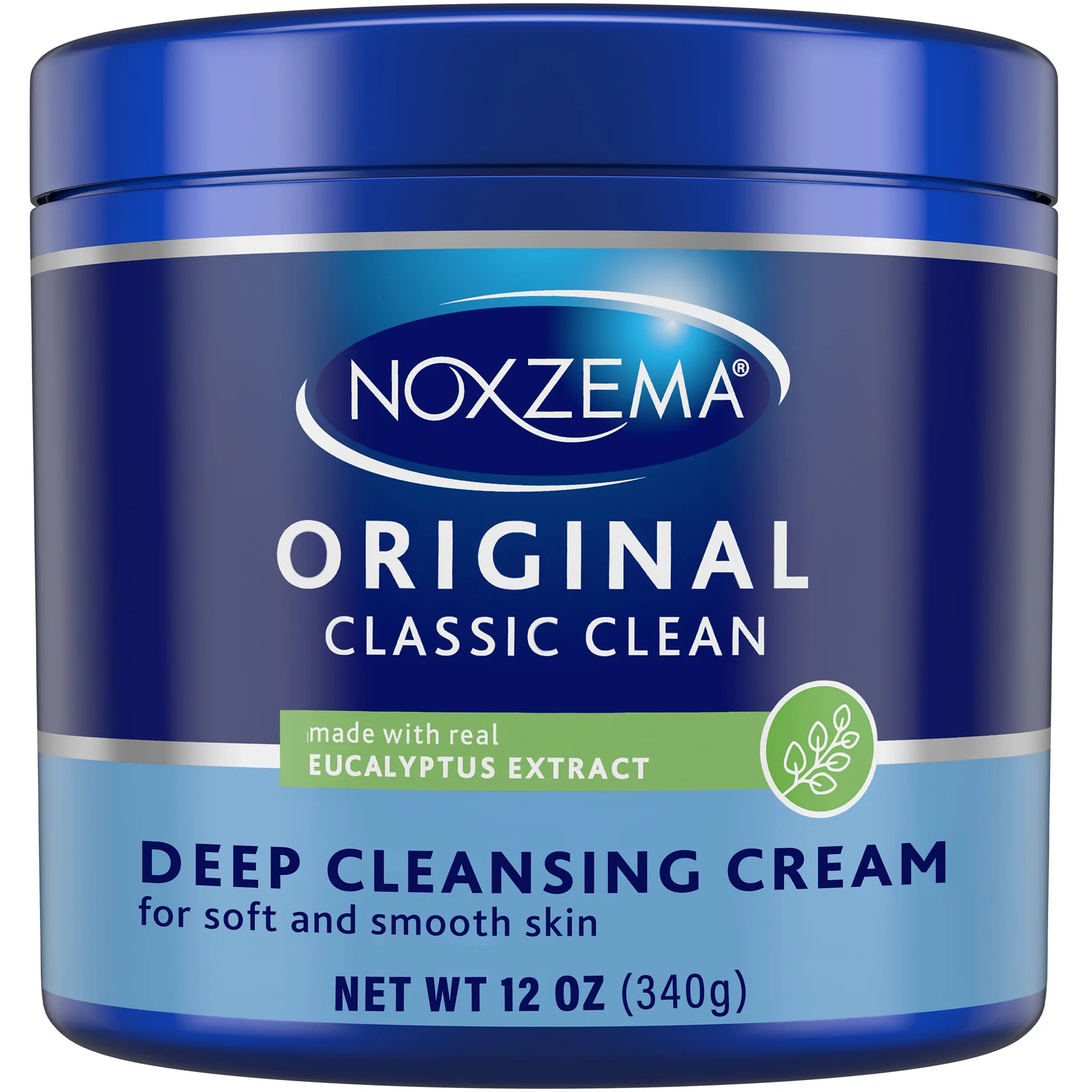 Noxzema Original Facial Cleanser Cream | Daily Deep Face Cleansing for All Skin Types 12 Ounce | 1