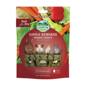 Oxbow Simple Rewards Small Animal Veggie Treats | 3oz