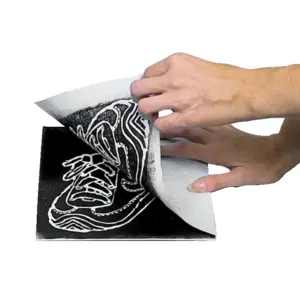 Scratch-Art Inovart Scratch-Foam Board Printing Plate with Instruction Manual | 4 X 6 Inch | Pack of 100