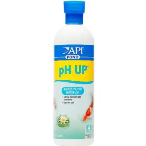 API Pond pH Up Raises Freshwater Pond Water [Aquarium | Water Conditioners] 16 Ounce