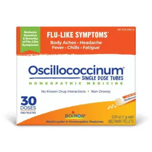 Boiron Oscillococcinum Homeopathic Medicine for Flu-Like Symptoms | 30 Doses | Single