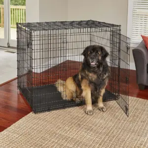 MidWest Homes For Pets XX-Large Double-Door Metal Wire Dog Crate | 54 | Double Door