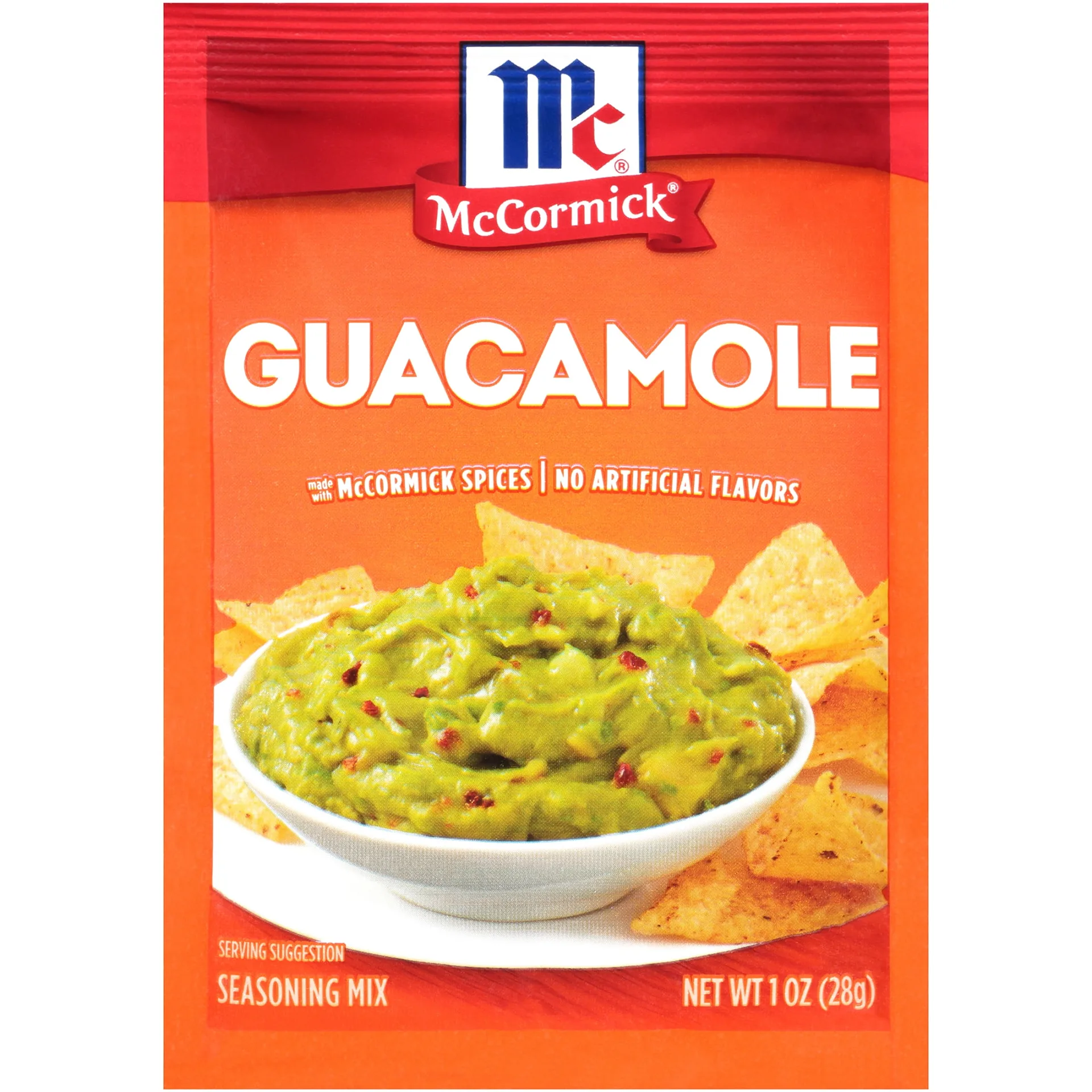 McCormick Guacamole Seasoning Mix | 1 Ounce Envelope