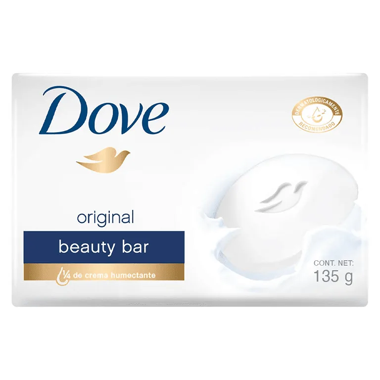 Dove Beauty Bar | White 4 Ounce | 16 Bar