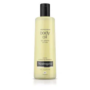 Neutrogena Lightweight Body Oil for Dry Skin | Sheer Moisturizer Inch Light Sesame Formula | 16 fl. Ounce
